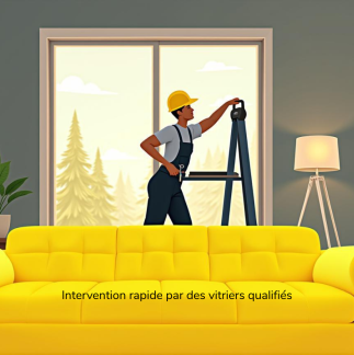 Installation de Vitres Roquebrune