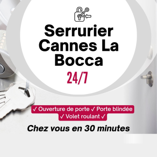 Serrurier Cannes La Bocca