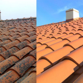 Roof cleaning in Nice