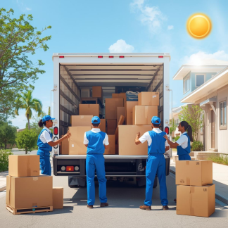 Déménagement à Saint Laurent du Var (06) | Affiche Services