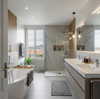 Rénovation Salle de Bain à Nice : Solutions Professionnelles pour un Confort Moderne et Raffiné