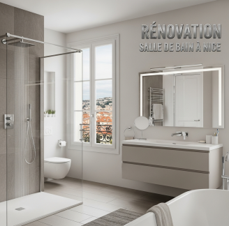 Rénovation Salle de Bain à Nice : Solutions Professionnelles pour un Confort Moderne et Raffiné