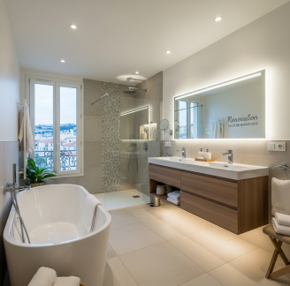 Rénovation Salle de Bain à Nice : Solutions Professionnelles pour un Confort Moderne et Raffiné