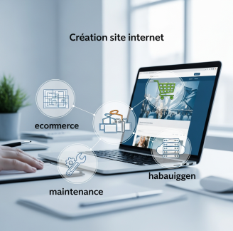 Création site internet, ecommerce, maintenance, hébergement - Nice